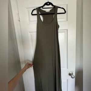 Olive Green Maxi Dress